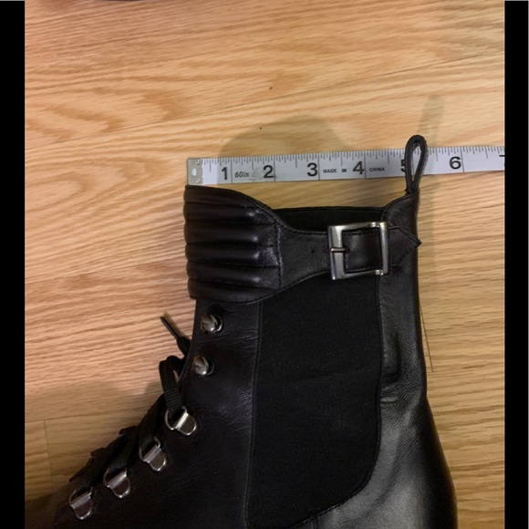 (Fits like 9 and 9.5) Beautiful Marina Rinaldi moto boots / combat boots - Picture 3 of 5